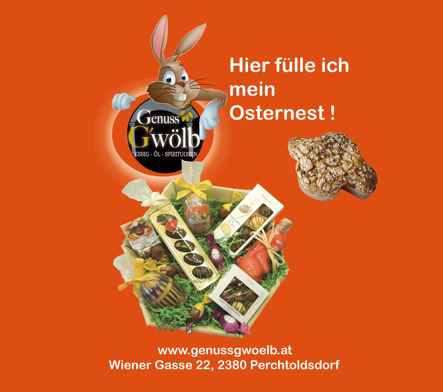 Osterangebot Genuss Gwölb Foto: Gabriele Ziegler