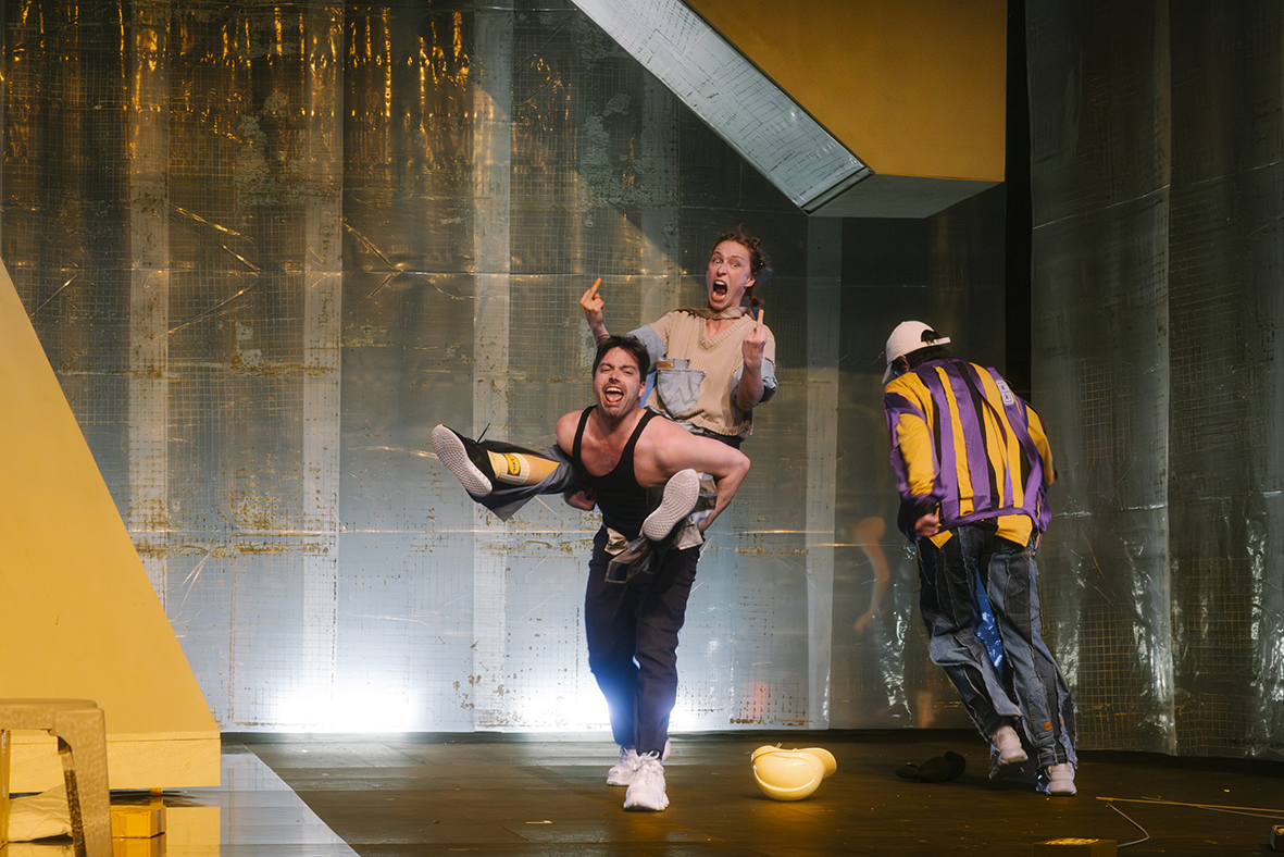 Aufnahme des Stücks Content Foto: Inés Bacher