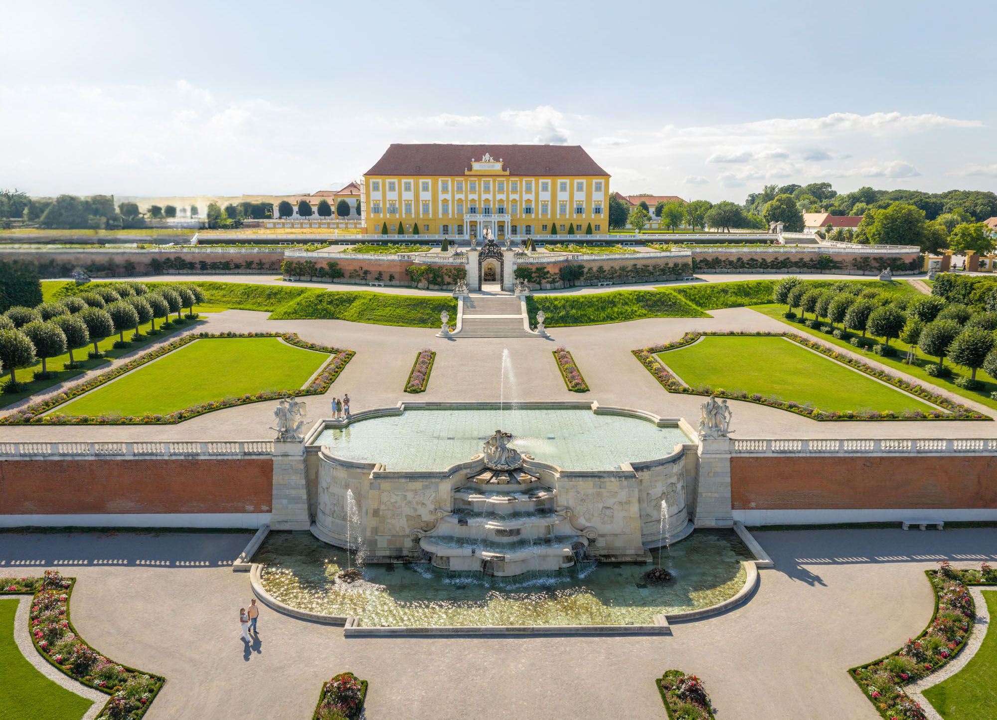 Schloss Hof, Außenaufnahme Foto: SKB_Severin Wurnig