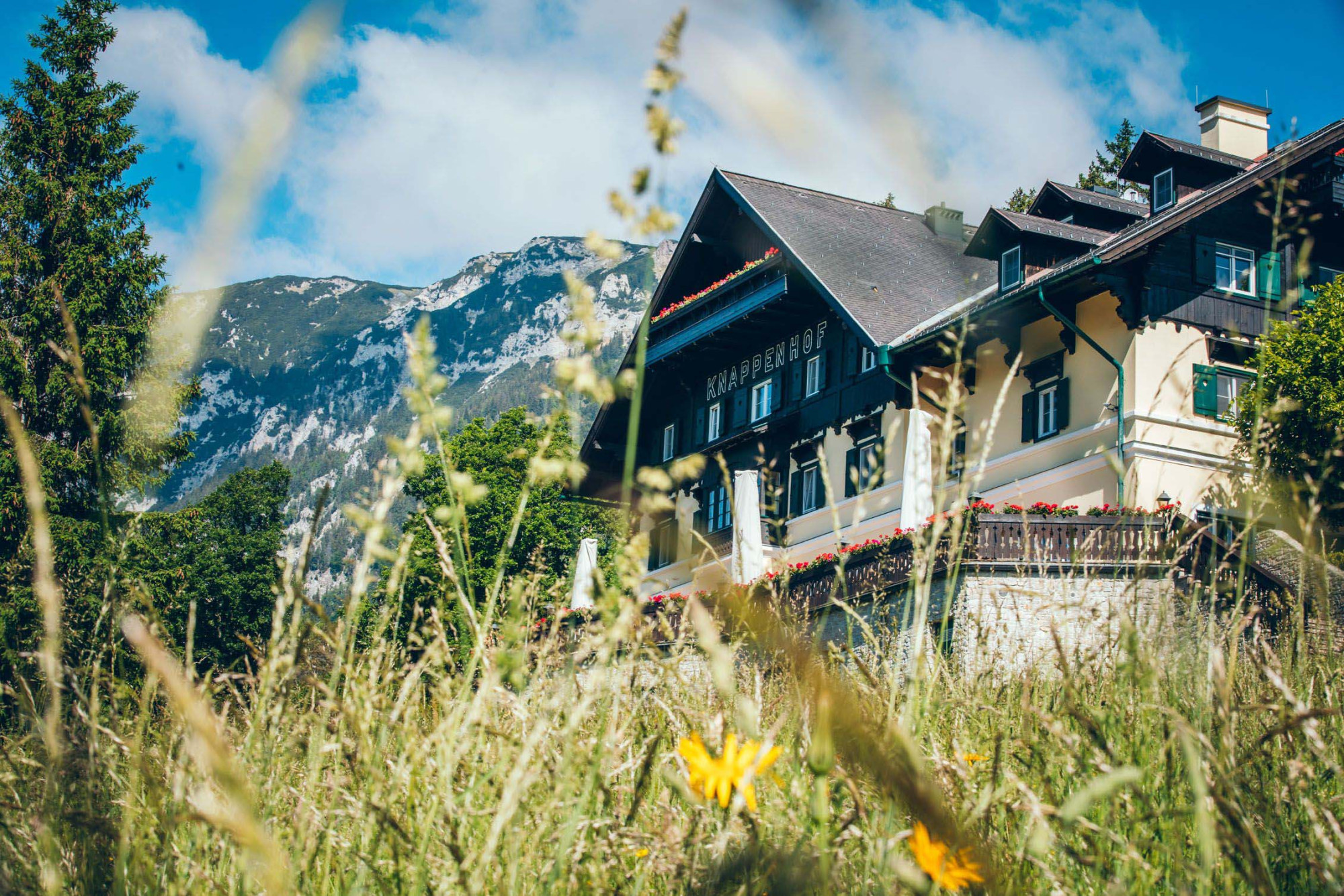 Außenansicht Hotel Knappenhof Foto: Hotel Knappenhof